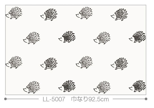 壁紙 ハリネズミ柄 のり付き のりなし リリカラ ライト Ll 5007 5008 ビバ建材通販 通販 Paypayモール