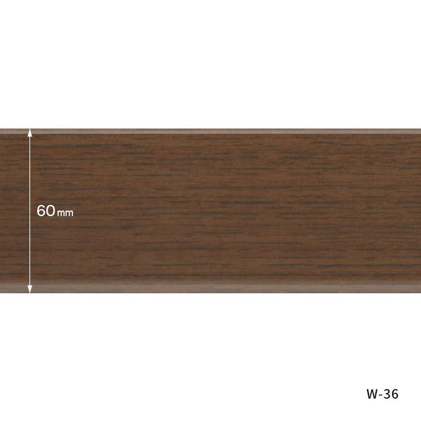 サンゲツ 巾木 木目調巾木 R付き 高さ60mm 50m巻 : ビバ建材通販