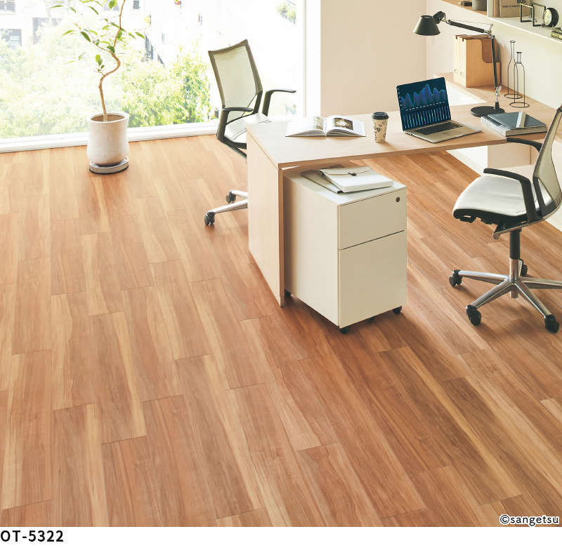 サンゲツ（SANGETSU） OT-5322 置敷きタイル 5mm厚 フロアタイル