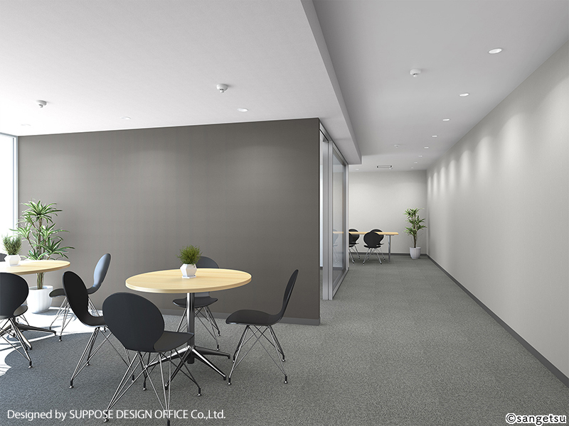 サンゲツ（SANGETSU） FE76122 壁紙 黒板クロス スーパー耐久性 グレー