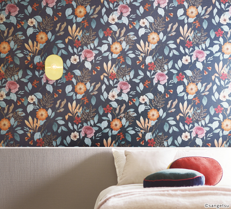 サンゲツ（SANGETSU） RE55903 壁紙 花柄 フラワー リザーブ のりなし