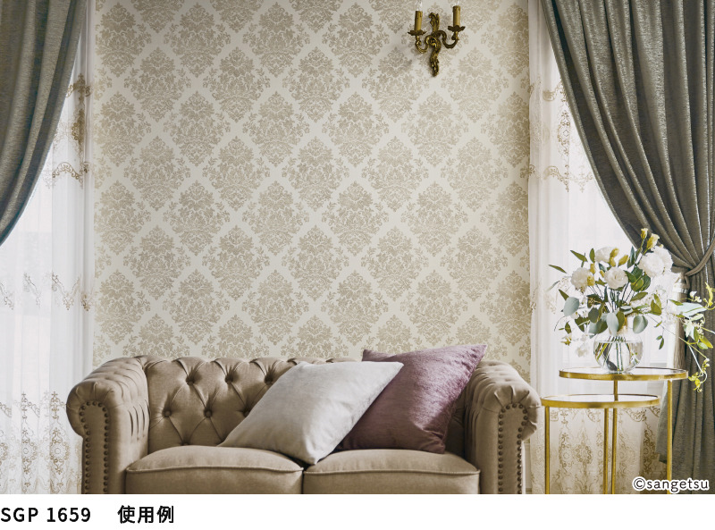サンゲツ（SANGETSU） 壁紙 のりなし クロス エクセレクト Chic