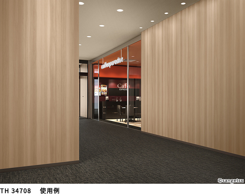サンゲツ（SANGETSU） TH34708 壁紙 ウッド 木目 フェイス クロス