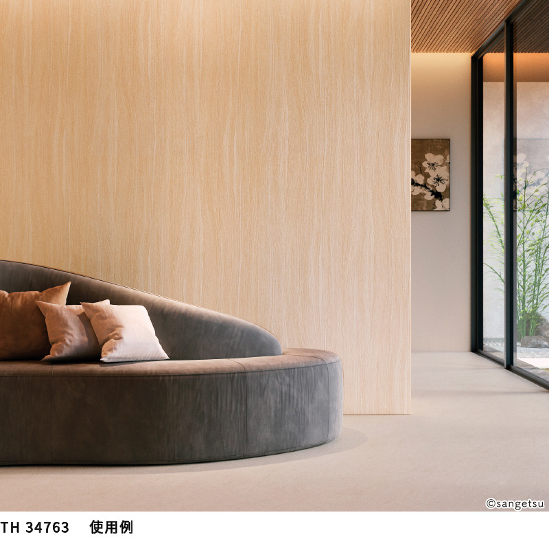 サンゲツ（SANGETSU） TH34763 壁紙 ウッド 木目 フェイス クロス