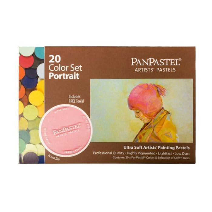 パンパステル 20色セット ペインティング 30201 パン パステル