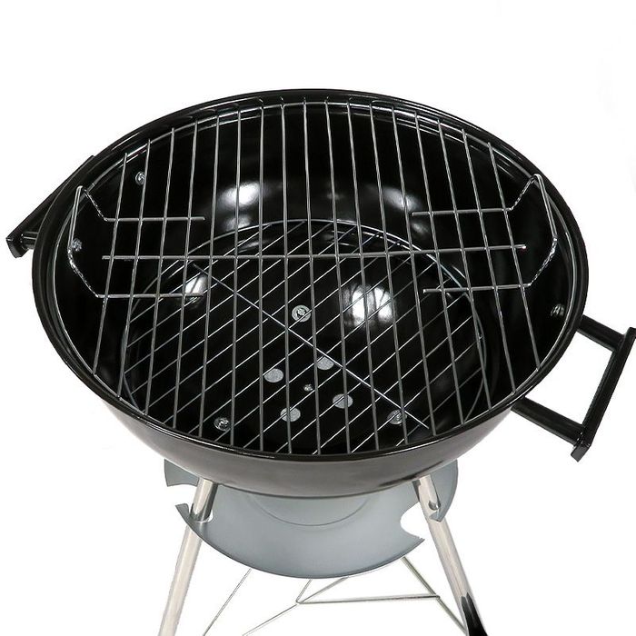 炭火焼きと燻製の2WAY調理ができる スモーカーBBQグリル キャスター 