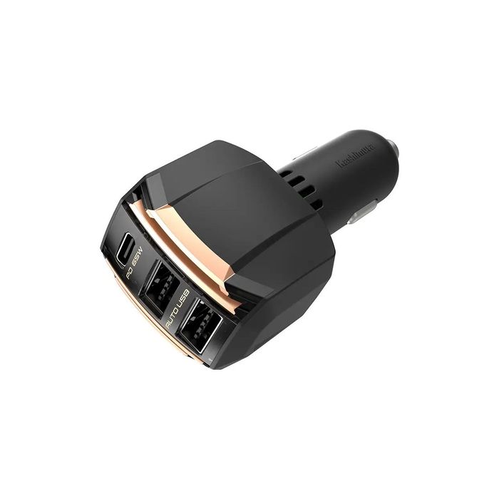 �J�V���� DC-055 DC-65W USB 3�|�[�g PD65W ��41×��32×��88mm �u���b�N �r�o�z�[��