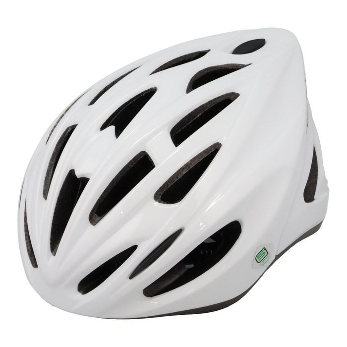 サイクルスポーツヘルメット Mサイズ M（55-58cm） ホワイト