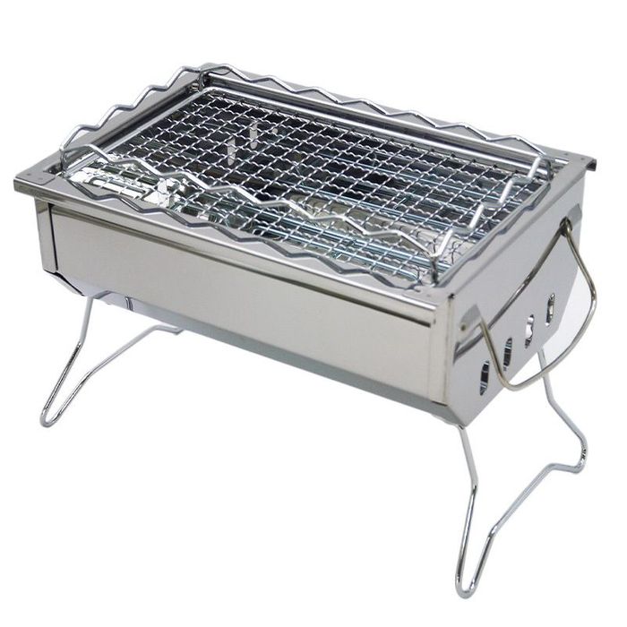 ステンレスBBQミニコンロ ミニ ステンレス ビバホーム : ビバホーム