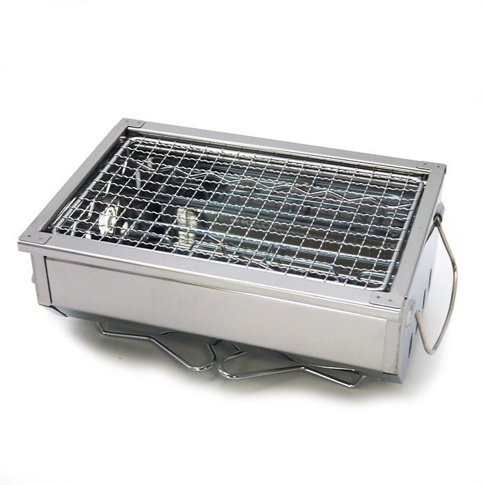 ステンレスBBQミニコンロ ミニ ステンレス ビバホーム : ビバホーム