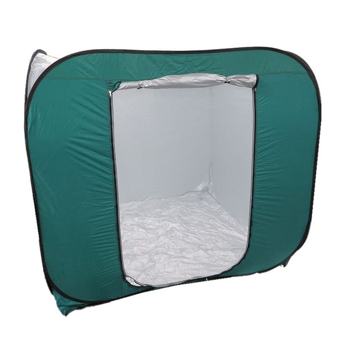 多目的ポップアップテント 幅200×奥行200cm 防災 モスグリーン 幅200