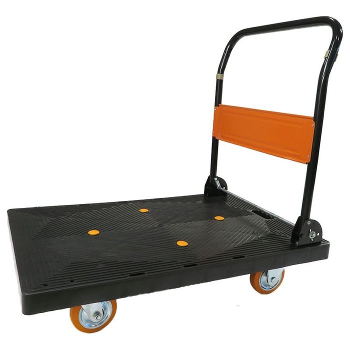 LIXILビバ　ビバホーム　万能作業台　幅６１ｃｍ　札幌　西岡発 カルシズ樹脂台車 幅600×奥行900×高さ880 300kg ビバホーム