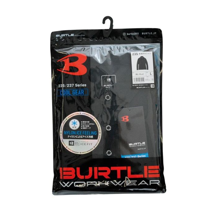 BURTLE（バートル） 235 長袖シャツ Mサイズ ブラック ビバホーム | BURTLE | 04