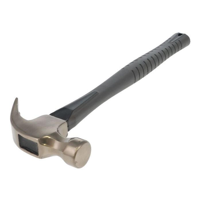 ウイザWIZ'A グラスファイバー柄ネイルハンマー 8オンス WZ-NF227