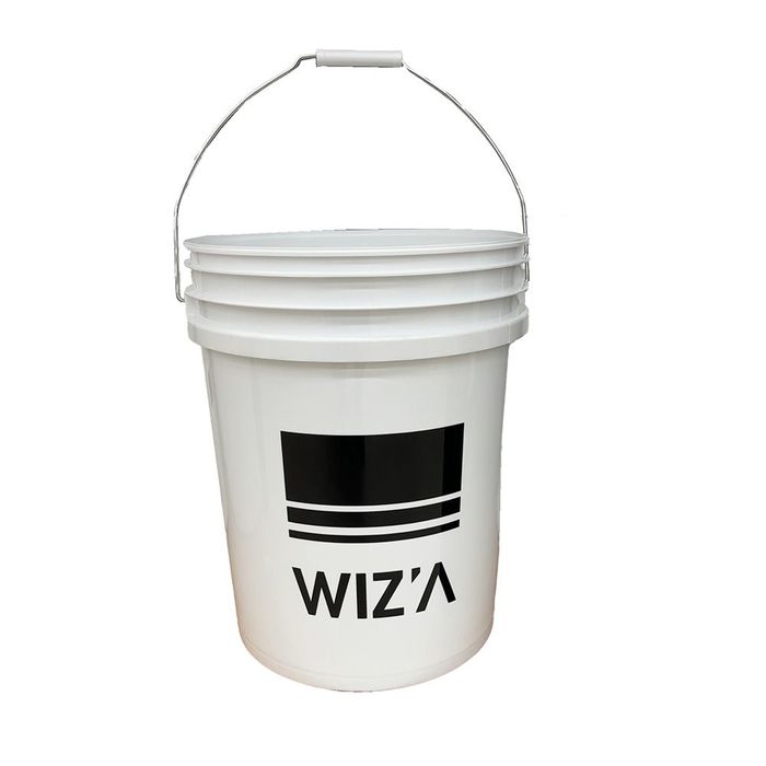WIZA ウィザ 蓋付きマルチバケツ 20L ホワイト ビバホーム