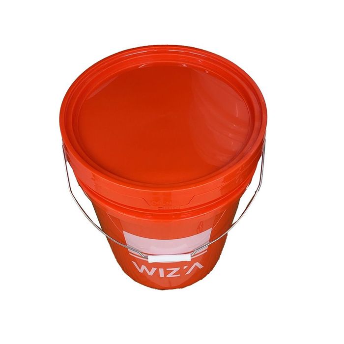 WIZA ウィザ 蓋付きマルチバケツ 20L オレンジ ビバホーム