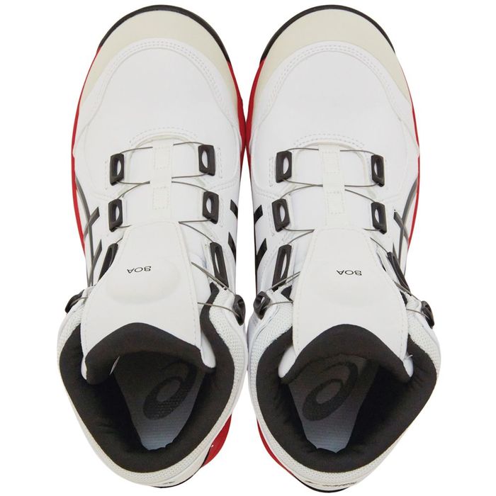 アシックス（ASICS） ウィンジョブ CP304 BOA ホワイト×ブラック 28.0