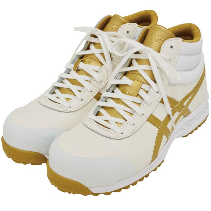 アシックス（ASICS） ウィンジョブ71S ホワイト×ゴールド 26.5cm 