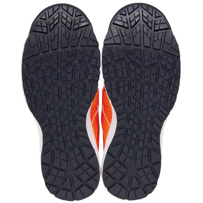 アシックス（ASICS） ウィンジョブCP112 オレンジ×ブラック 25.5cm