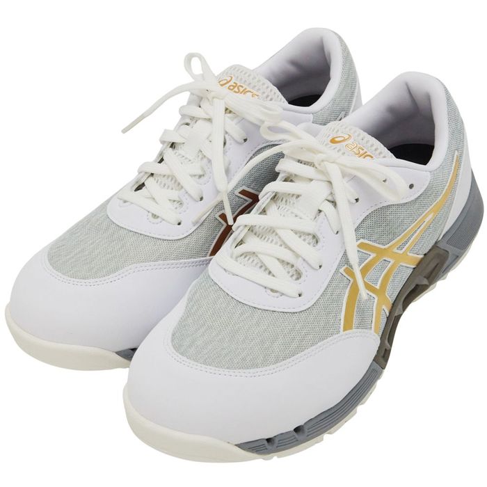 新品　ASICS WINJOB CP212　AC 26.5cmホワイト/ゴールド アシックス（ASICS） ウィンジョブCP212 AC ホワイト×ピュアゴールド