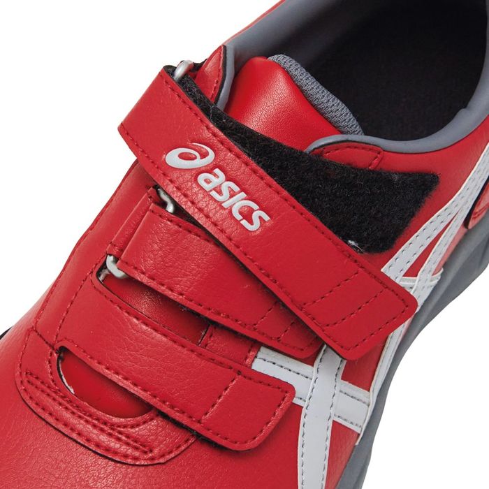 アシックス（ASICS） ウィンジョブCP301 ホワイト×クラシックレッド