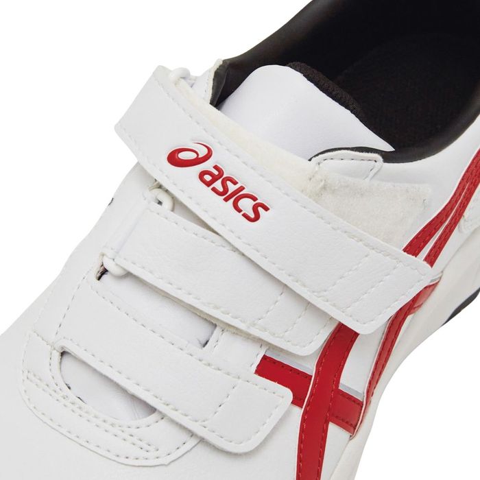 アシックス（ASICS） ウィンジョブCP301 ホワイト×クラシックレッド