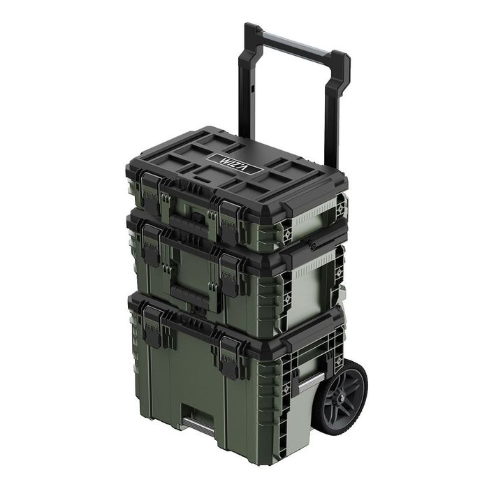 WIZ'A ウィザ ツールバッグ 大 黒・オリーブ（大） ビバホーム