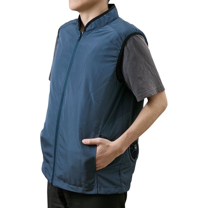 2025年モデル】ウイザ WIZ'A フルセット空調ウェア ネイビー Mサイズ