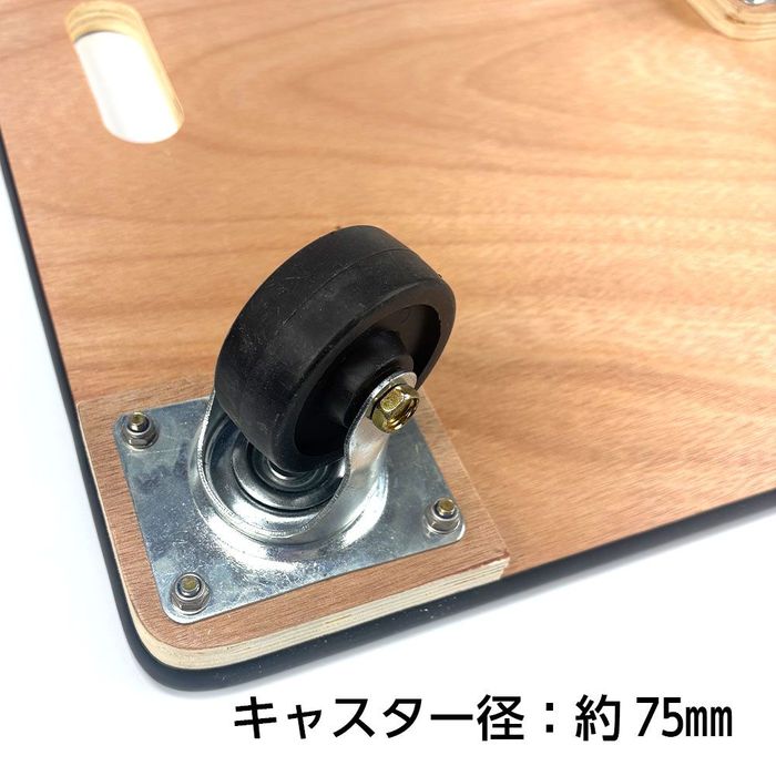 木製平台車N 約600×900mm 60×90...の詳細画像3