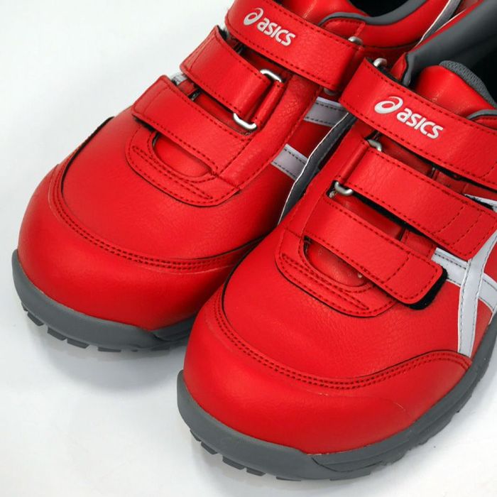 アシックス（ASICS） ウィンジョブCP301 ホワイト×クラシックレッド