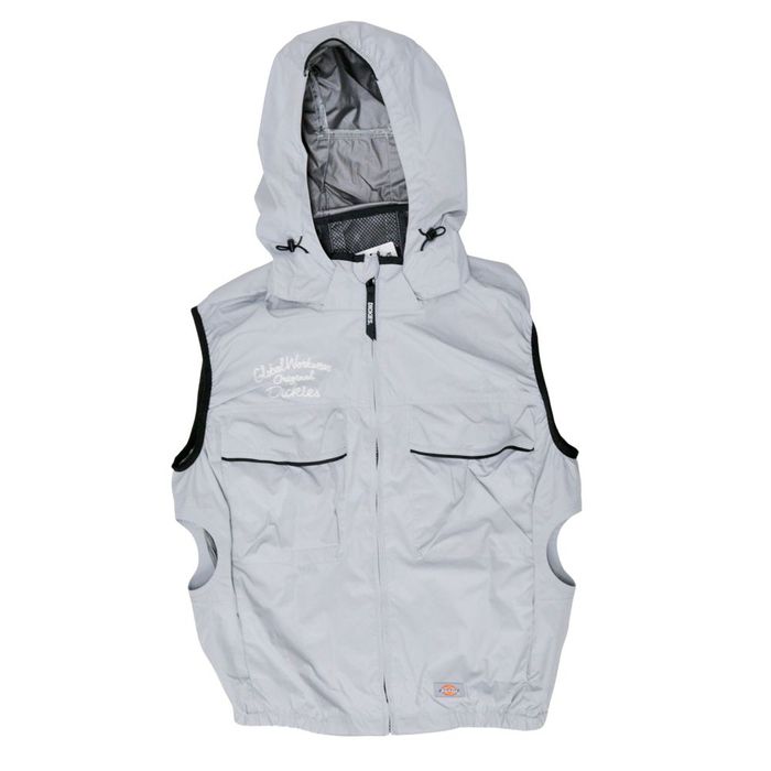 �R�[�R�X VOLTCOOL �ՔMDickies�x�X�g D-299 �V���o�[ L�T�C�Y �V���o�[ �r�o�z�[��