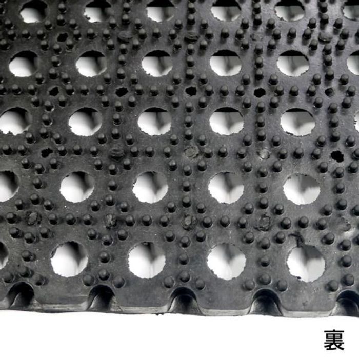 有孔ゴムマット 約1mx1.5m 厚さ22mm...の詳細画像2
