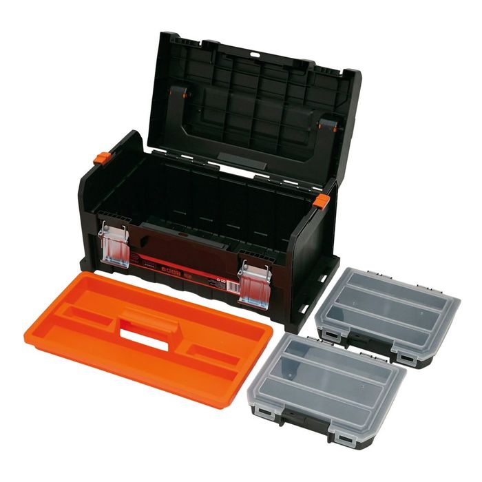 ツール＆ダブルパーツ収納ボックス 320348 黒 320348 ブラック