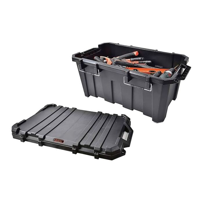 タクティクス コンテナボックス 80L 幅850×奥行490×高さ390mm 85L 黒