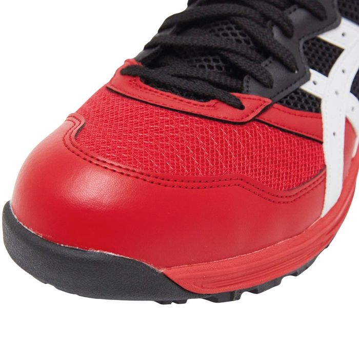 ASICS cp210 クラシックレッドxホワイト　安全靴 アシックス（ASICS） ウィンジョブCP210 クラシックレッド×ホワイト