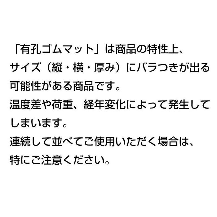 有孔ゴムマット 29×87cm 黒(29×87) ビバホーム 関連画像5