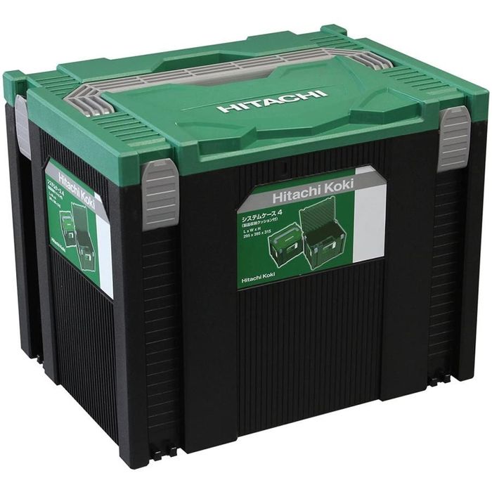 HiKOKI�@�V�X�e���P�[�X4�i0040�|2659�j(�ۂ̂��p�g���[�t) �V�X�e���P�[�X�S �u���b�N�{�O���[�� �r�o�z�[��