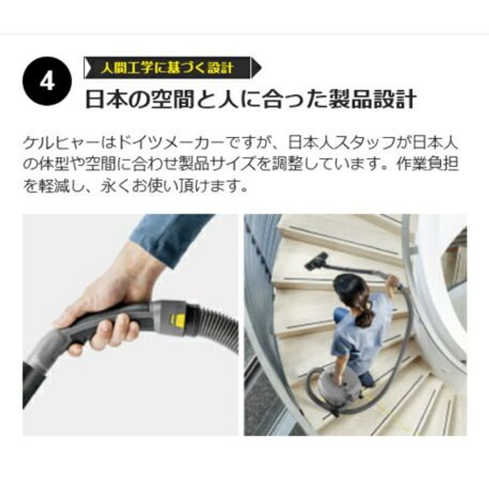ケルヒャー（KARCHER） ケルヒャープロ用掃除機T7／1Classic
