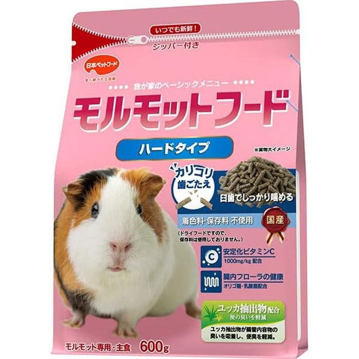 日本ペットフード 日本P モルモットフードソフトタイプ 600g 日本ペットフード 日本P モルモットフードソフトタイプ 600g