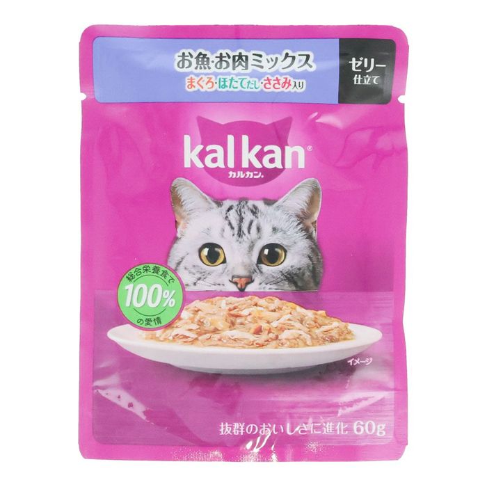 Yahoo! Yahoo!ショッピング(ヤフー ショッピング)カルカンパウチ　お魚・お肉Ｍ　まぐろ・ほたてだし・ささみ 60g お魚・お肉Ｍ　まぐろ・ほたてだし・ささみ ビバホーム