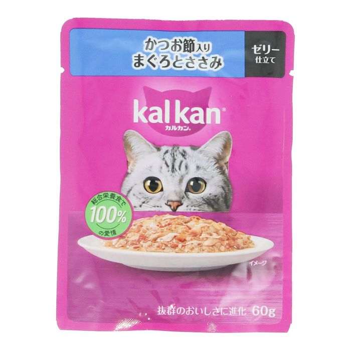 Yahoo! Yahoo!ショッピング(ヤフー ショッピング)カルカンパウチ　かつお節入りまぐろとささみ 60g かつお節入りまぐろとささみ ビバホーム