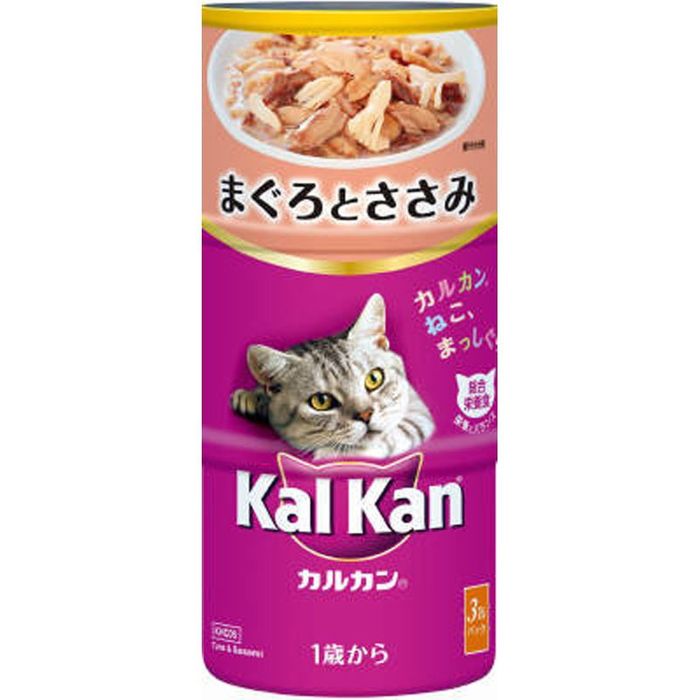 カルカン　1歳からまぐろとささみ　160g×3P 160g×3P まぐろとささみ ビバホーム