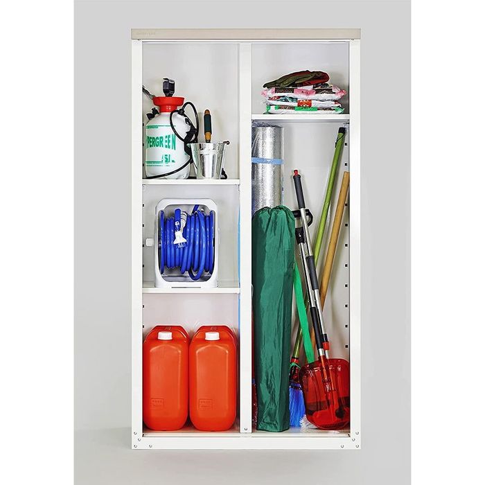 GREEN LIFE（グリーンライフ） 家庭用収納庫 ハーフ棚仕様 HS-162HT