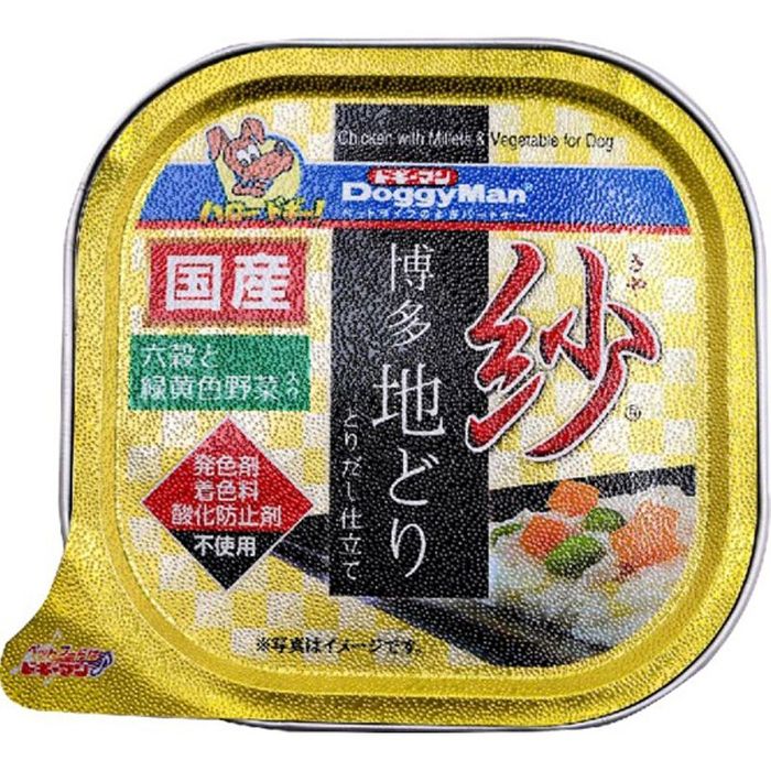 Yahoo! Yahoo!ショッピング(ヤフー ショッピング)ドギーマン　紗　博多地どり 六穀と緑黄色野菜入り 100ｇ 100g 六穀と緑黄色野菜入り ビバホーム