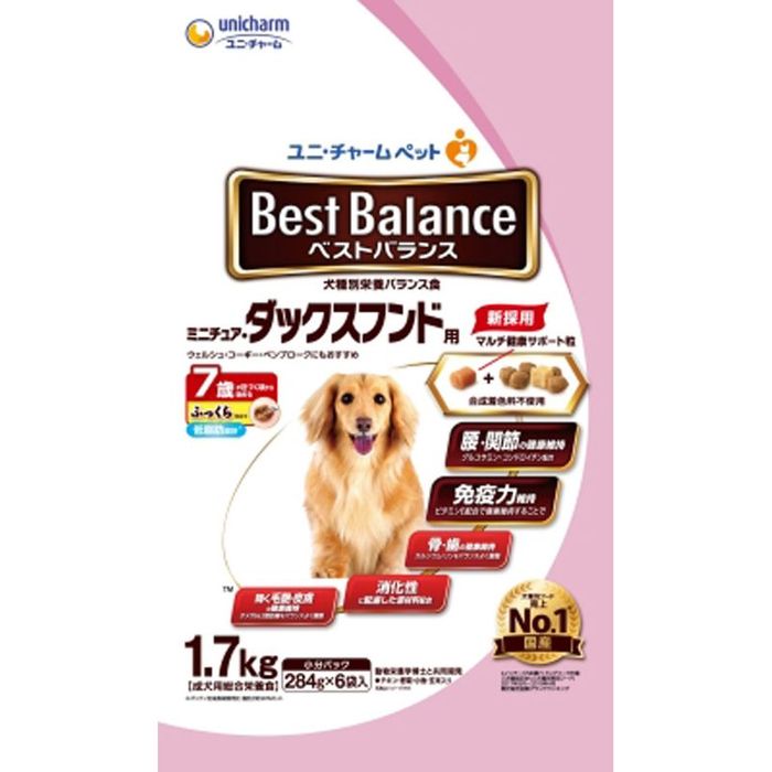 unicharm（ユニチャーム） ベストバランスふっくらダックス7歳1.7kg