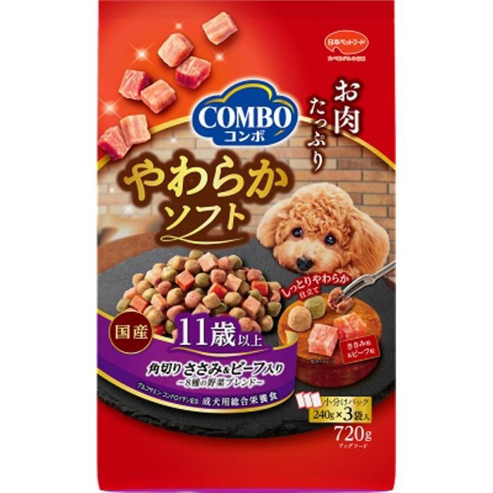 日本ペット　コンボソフト　11歳　角切りささみ　720ｇ その他サイズ１ その他カラー１ ビバホーム | 日本ペットフード