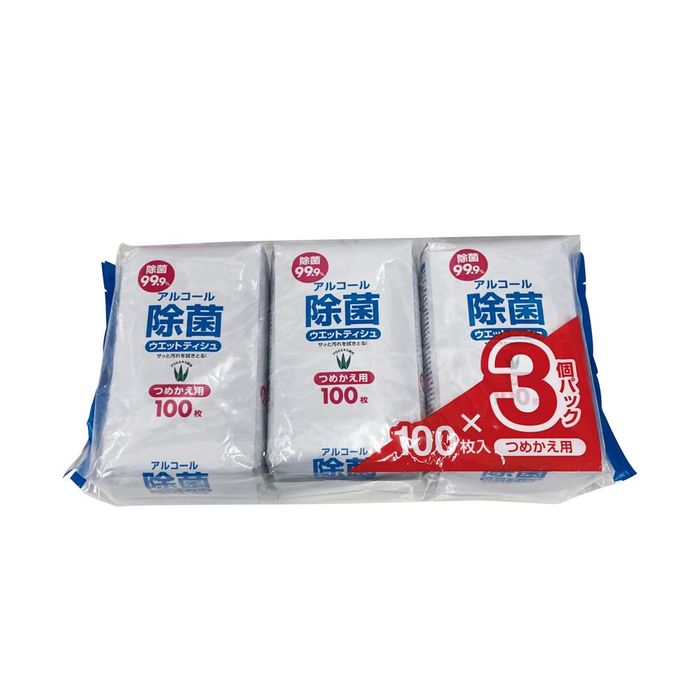 �A���R�[�����ۃE�F�b�g�l��100���~3�� 300P �A���R�[���^�C�v �r�o�z�[�� �֘A�摜1