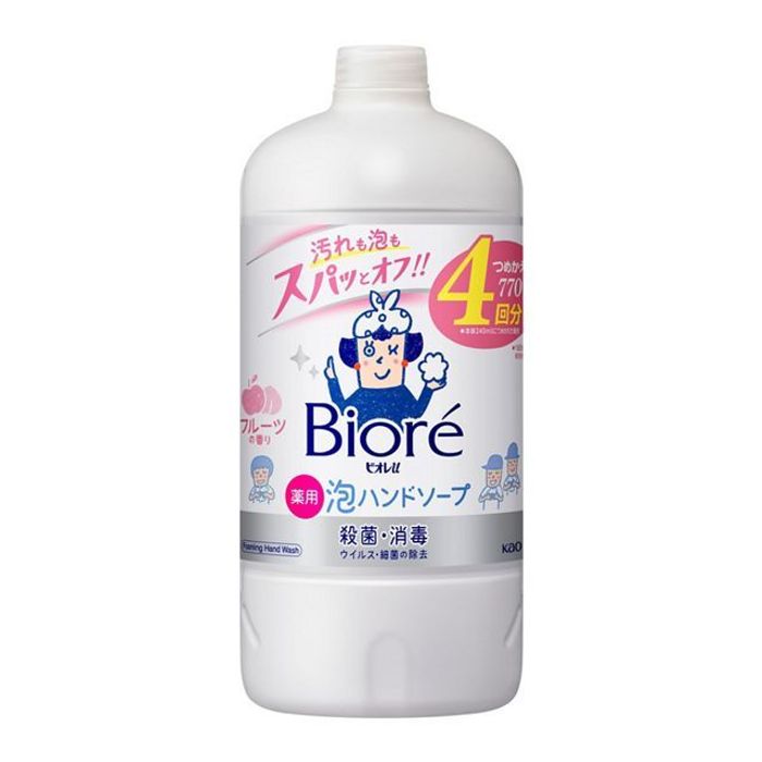 花王 ビオレu 泡ハンドソープ フルーツの香り 770ml 詰め替え用