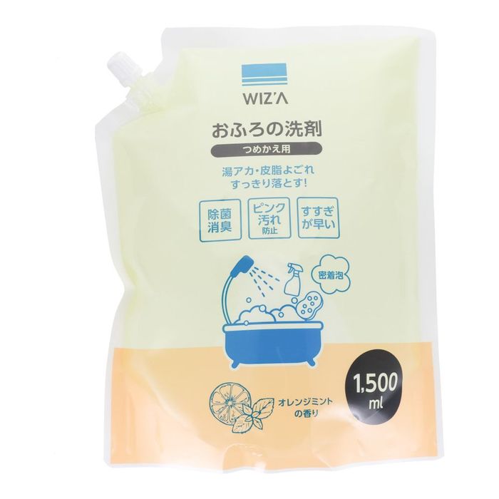 WIZ'A ウィザ おふろの洗剤詰替1500ML 1500ml お風呂用