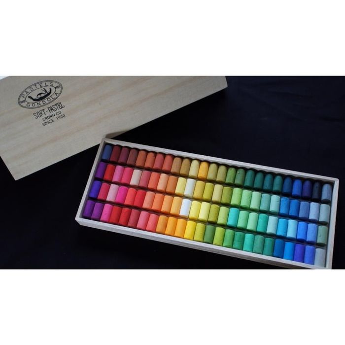 ゴンドラ　ソフトパステル  100色　【中古】 ゴンドラ ソフトパステル 100色セット｜Yahoo!フリマ（旧PayPay